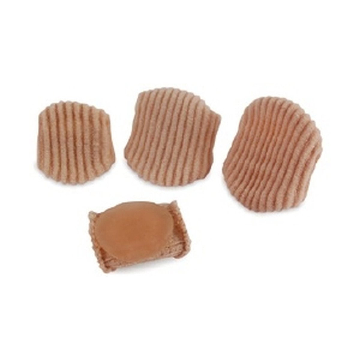 Silipos Digital Pads, Foot, Medical-Grade Mineral Oil, Large/X-Large, Without Closure, Fabric/Gel - 357086_PK - 1 Silipos Digital Pads, Foot, Medical-Grade Mineral Oil, Large/X-Large, Without Closure, Fabric/Gel - 357086_PK - 1