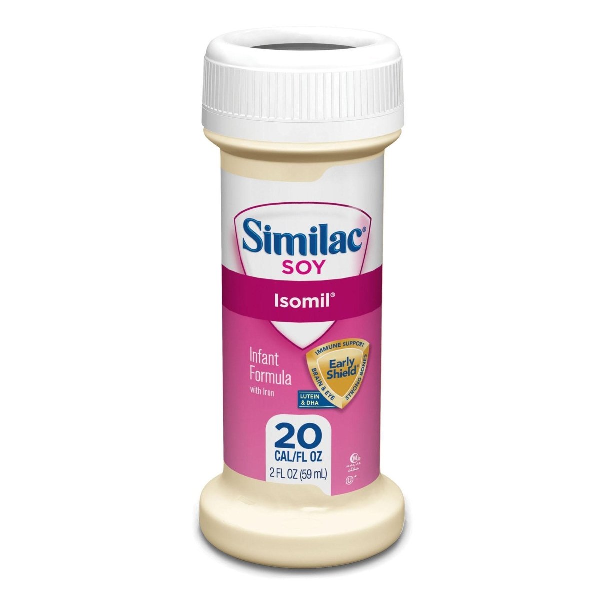Similac Soy Isomil 20 Calories Infant Formula 2 oz. Bottle Liquid - 1194781_CS - 1 Similac Soy Isomil 20 Calories Infant Formula 2 oz. Bottle Liquid - 1194781_CS - 1