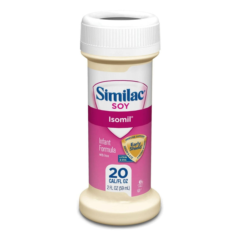 Similac Soy Isomil 20 Calories Infant Formula 2 oz. Bottle Liquid - 1194781_CS - 1 Similac Soy Isomil 20 Calories Infant Formula 2 oz. Bottle Liquid - 1194781_CS - 1