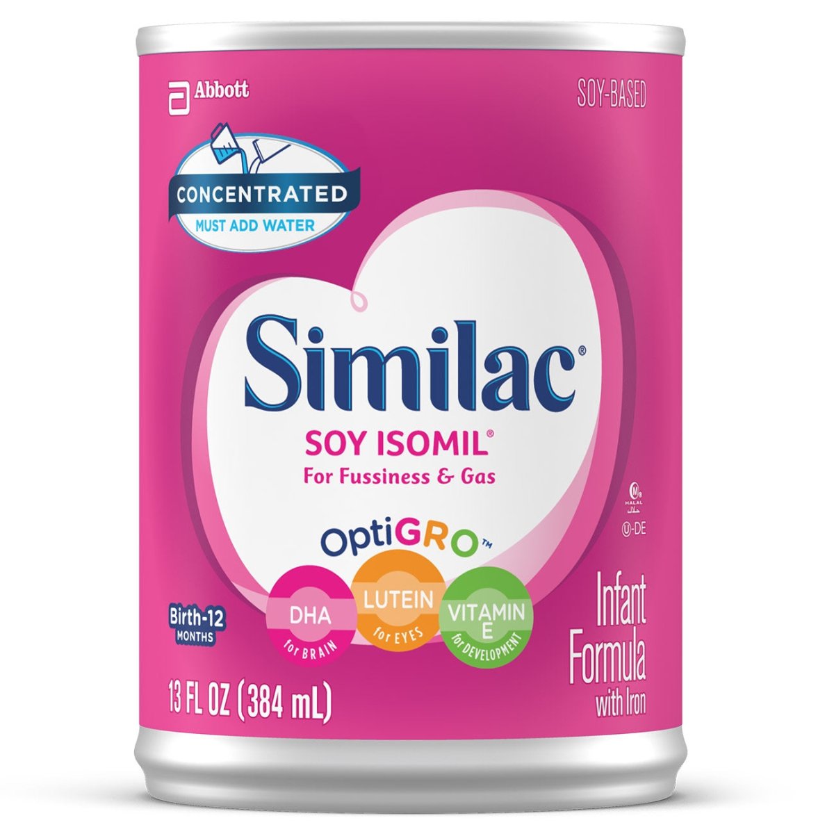 Similac Soy Isomil For Fussiness And Gas Infant Formula - 685972_CS - 1 Similac Soy Isomil For Fussiness And Gas Infant Formula - 685972_CS - 1