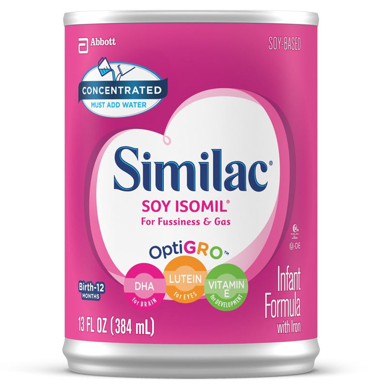 Similac Soy Isomil For Fussiness And Gas Infant Formula - 685972_CS - 1 Similac Soy Isomil For Fussiness And Gas Infant Formula - 685972_CS - 1