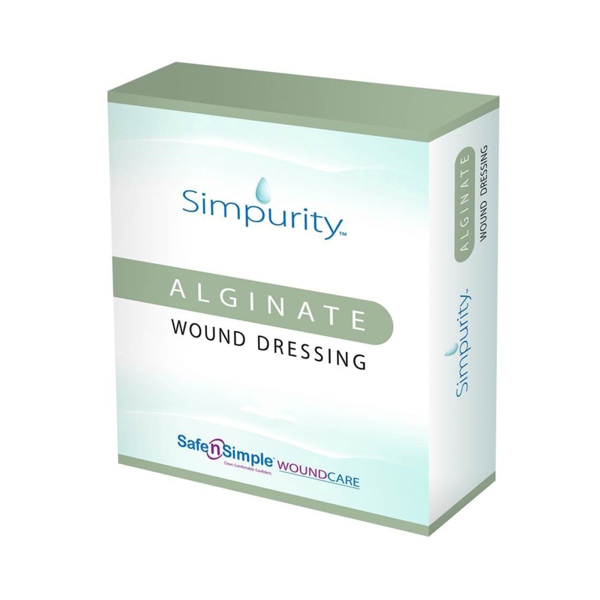 Simpurity Alginate Dressing, 2 x 2 Inch - 938550_BX - 1 Simpurity Alginate Dressing, 2 x 2 Inch - 938550_BX - 1