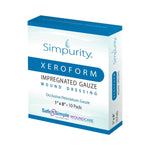 Simpurity XeroForm Impregnated Dressing, 1 x 8 Inch - 1153706_BX - 1 Simpurity XeroForm Impregnated Dressing, 1 x 8 Inch - 1153706_BX - 1