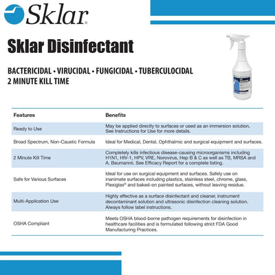 Sklar Surface Disinfectant - 241094_EA - 13 Sklar Surface Disinfectant - 241094_EA - 13