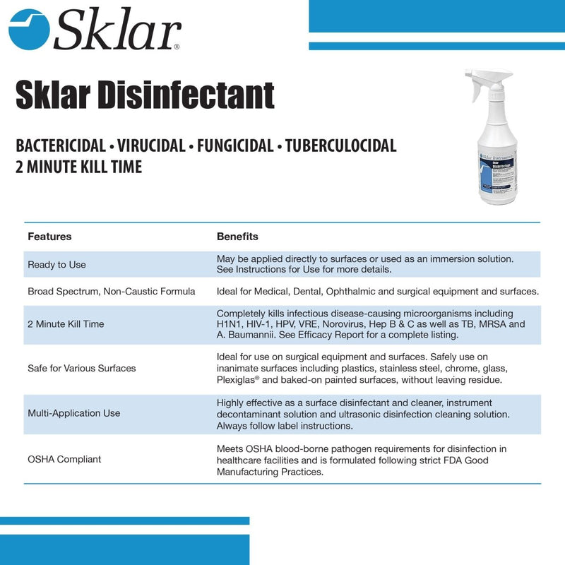 Sklar Surface Disinfectant - 241094_EA - 13 Sklar Surface Disinfectant - 241094_EA - 13