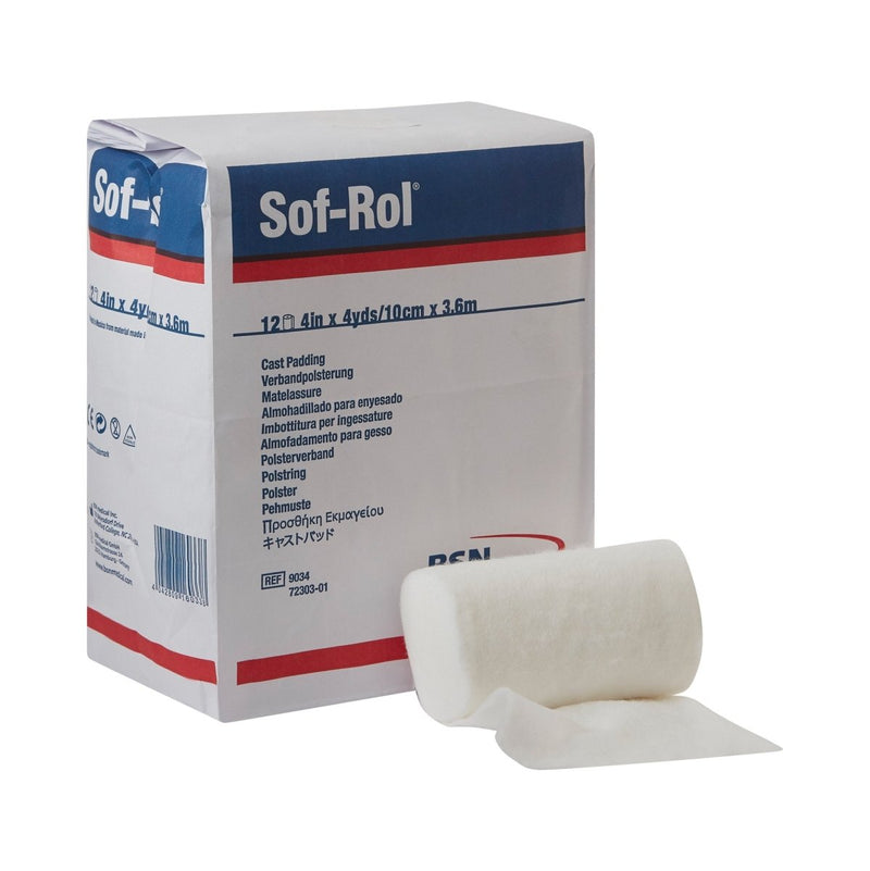 Sof Rol White Rayon Undercast Cast Padding - 4891_BG - 3 Sof Rol White Rayon Undercast Cast Padding - 4891_BG - 3