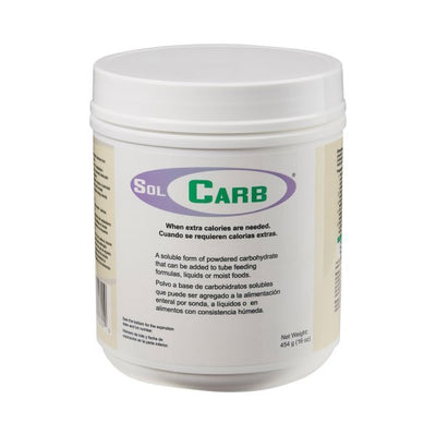 SolCarb Oral Supplement / Tube Feeding Formula, 454 Gram Jar - 1053462_EA - 1 SolCarb Oral Supplement / Tube Feeding Formula, 454 Gram Jar - 1053462_EA - 1