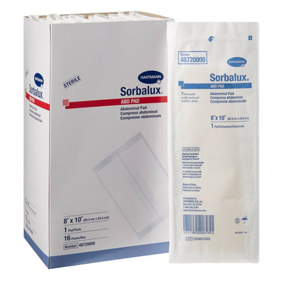 Sorbalux ABD Sterile ABDominal Pad - 625308_BX - 2 Sorbalux ABD Sterile ABDominal Pad - 625308_BX - 2