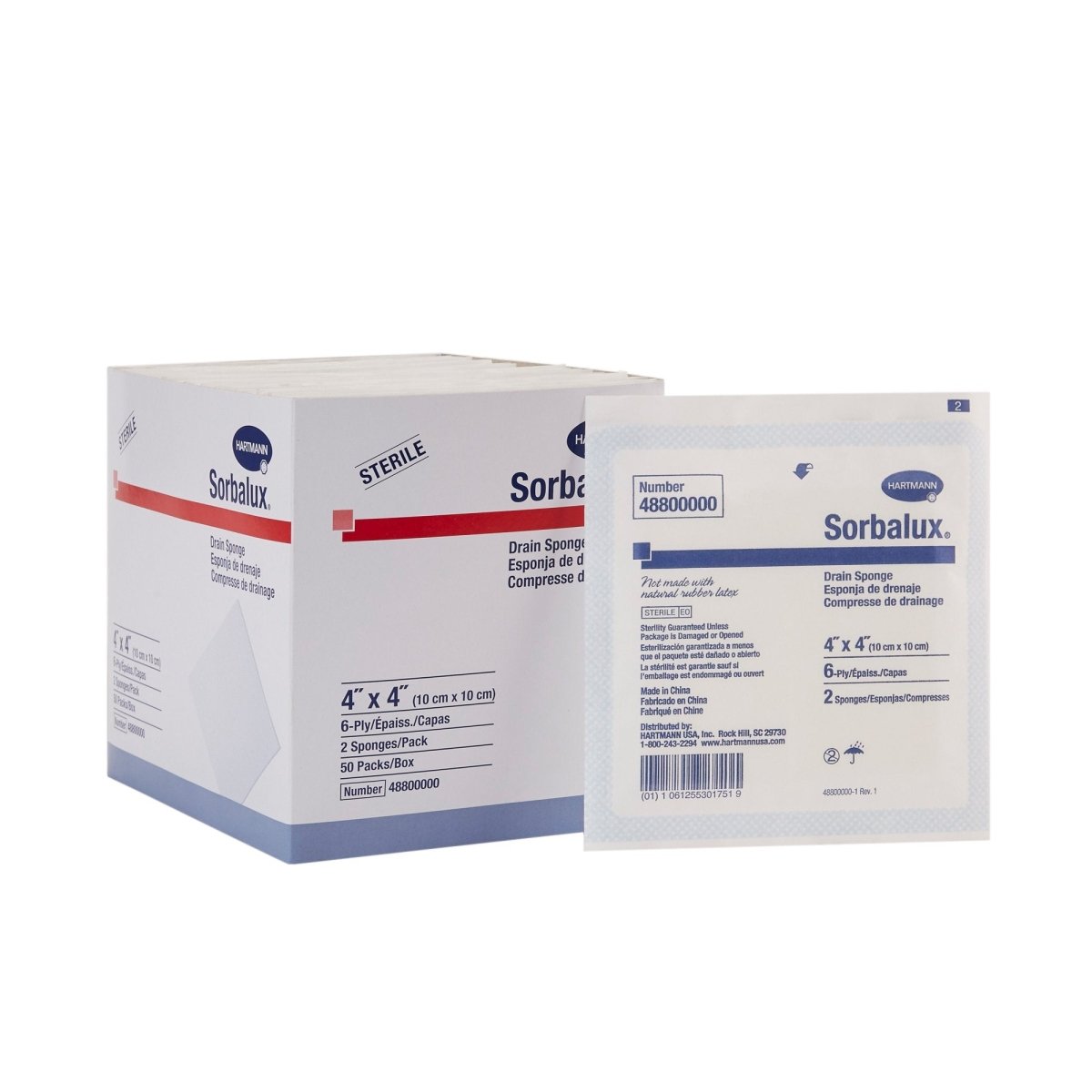 Sorbalux I.V. Drain Sponge - 1086889_BX - 1 Sorbalux I.V. Drain Sponge - 1086889_BX - 1