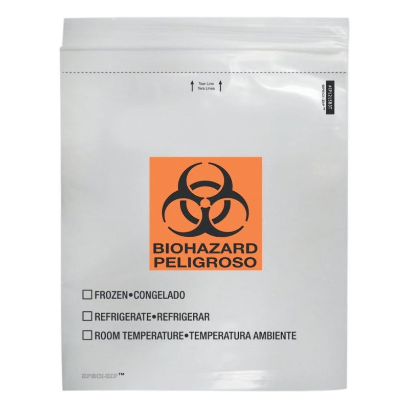 Speci Zip Specimen Transport Bag With Document Pouch - 846777_CS - 1 Speci Zip Specimen Transport Bag With Document Pouch - 846777_CS - 1