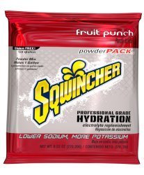 Sqwincher Powder Pack Fruit Punch Electrolyte Replenishment Drink Mix, 23.83 oz. Packet - 1065941_CS - 1 Sqwincher Powder Pack Fruit Punch Electrolyte Replenishment Drink Mix, 23.83 oz. Packet - 1065941_CS - 1