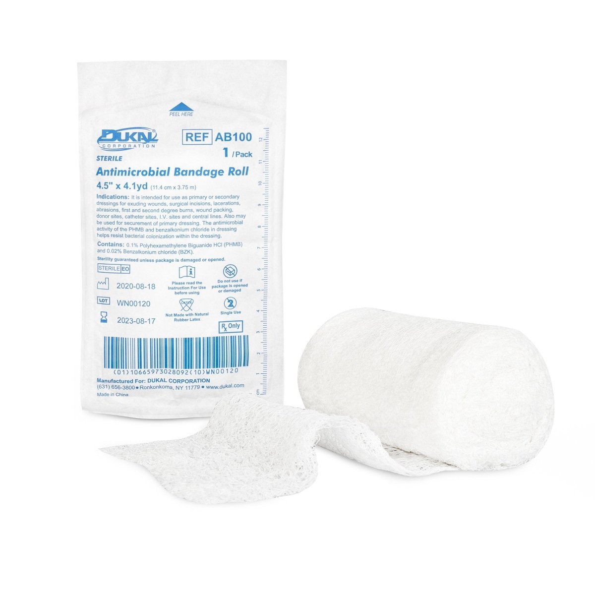 Sterile Antimicrobial Conforming Bandage - 1187587_CS - 1 Sterile Antimicrobial Conforming Bandage - 1187587_CS - 1