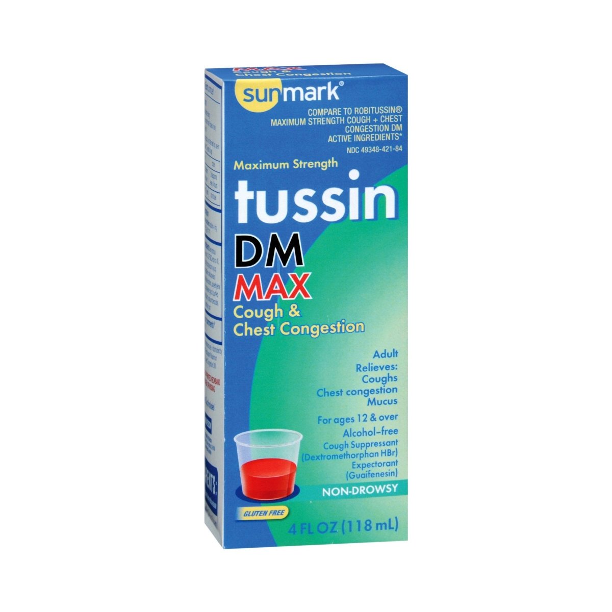 Sunmark Dextromethorphan / Guaifenesin Cold And Cough Relief - 1129322_EA - 1 Sunmark Dextromethorphan / Guaifenesin Cold And Cough Relief - 1129322_EA - 1