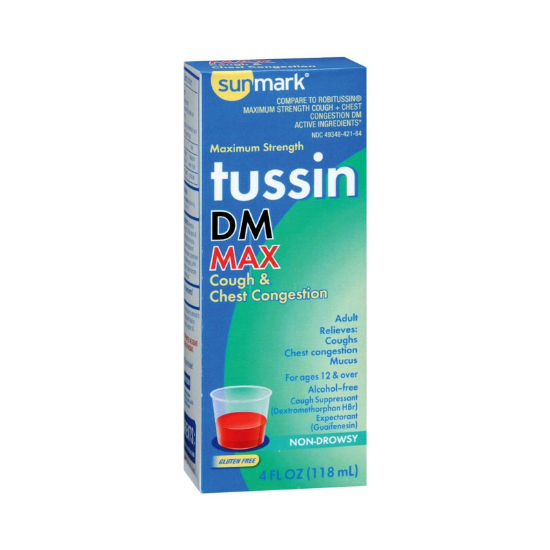 Sunmark Dextromethorphan / Guaifenesin Cold And Cough Relief - 1129322_EA - 1 Sunmark Dextromethorphan / Guaifenesin Cold And Cough Relief - 1129322_EA - 1