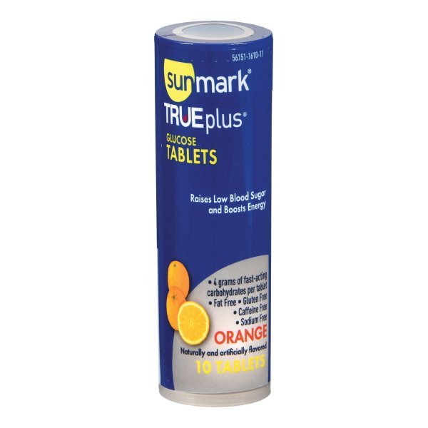 sunmark TRUEplus Orange Glucose Supplement - 997490_CT - 1 sunmark TRUEplus Orange Glucose Supplement - 997490_CT - 1