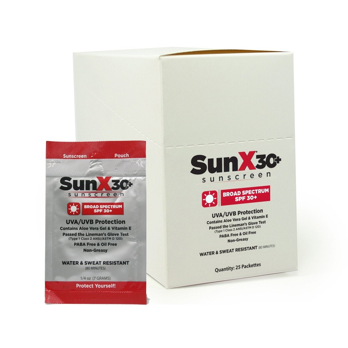 Sunx Spf 30+ Sunscreen With Dispenser Box - 1113338_BX - 1 Sunx Spf 30+ Sunscreen With Dispenser Box - 1113338_BX - 1