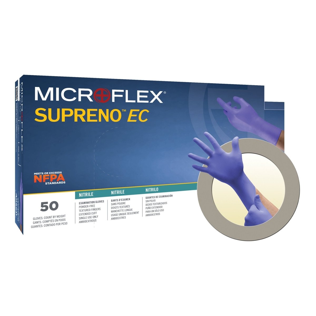 Supreno EC Nitrile Extended Cuff Length Exam Gloves - 446002_BX - 1 Supreno EC Nitrile Extended Cuff Length Exam Gloves - 446002_BX - 1
