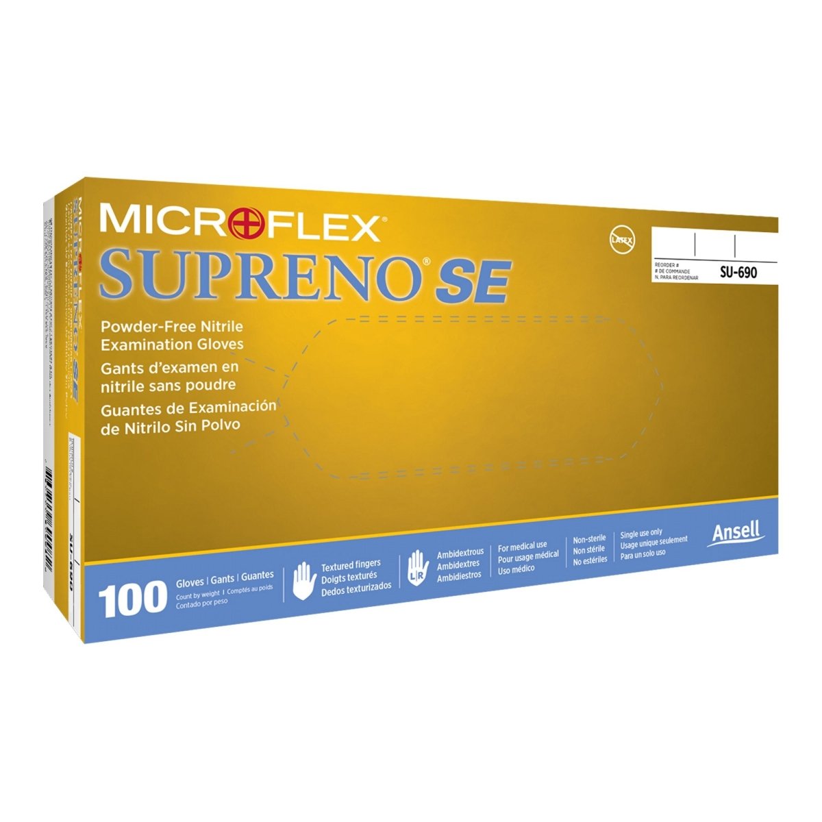 Supreno SE Nitrile Exam Gloves - 368035_BX - 1 Supreno SE Nitrile Exam Gloves - 368035_BX - 1