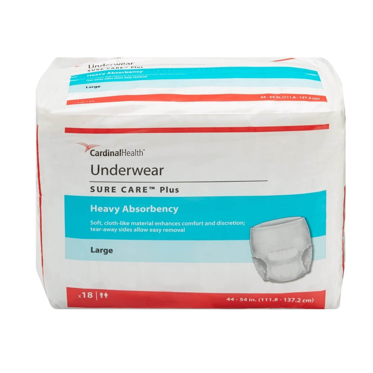 Sure Care Plus Heavy Absorbent Underwear -Unisex - 409346_BG - 1 Sure Care Plus Heavy Absorbent Underwear -Unisex - 409346_BG - 1