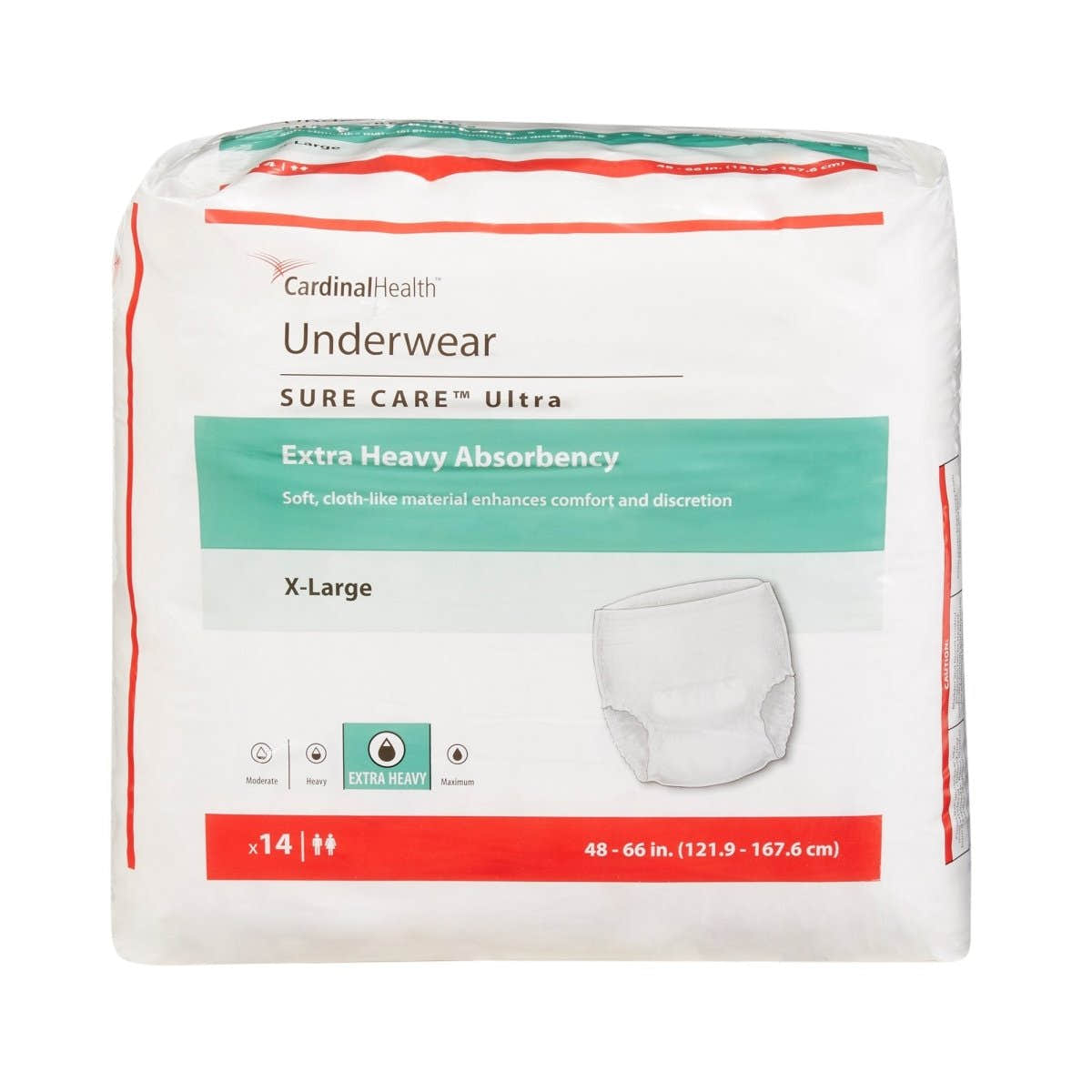 Sure Care Ultra Extra Heavy Absorbent Underwear -Unisex - 959987_CS - 1 Sure Care Ultra Extra Heavy Absorbent Underwear -Unisex - 959987_CS - 1