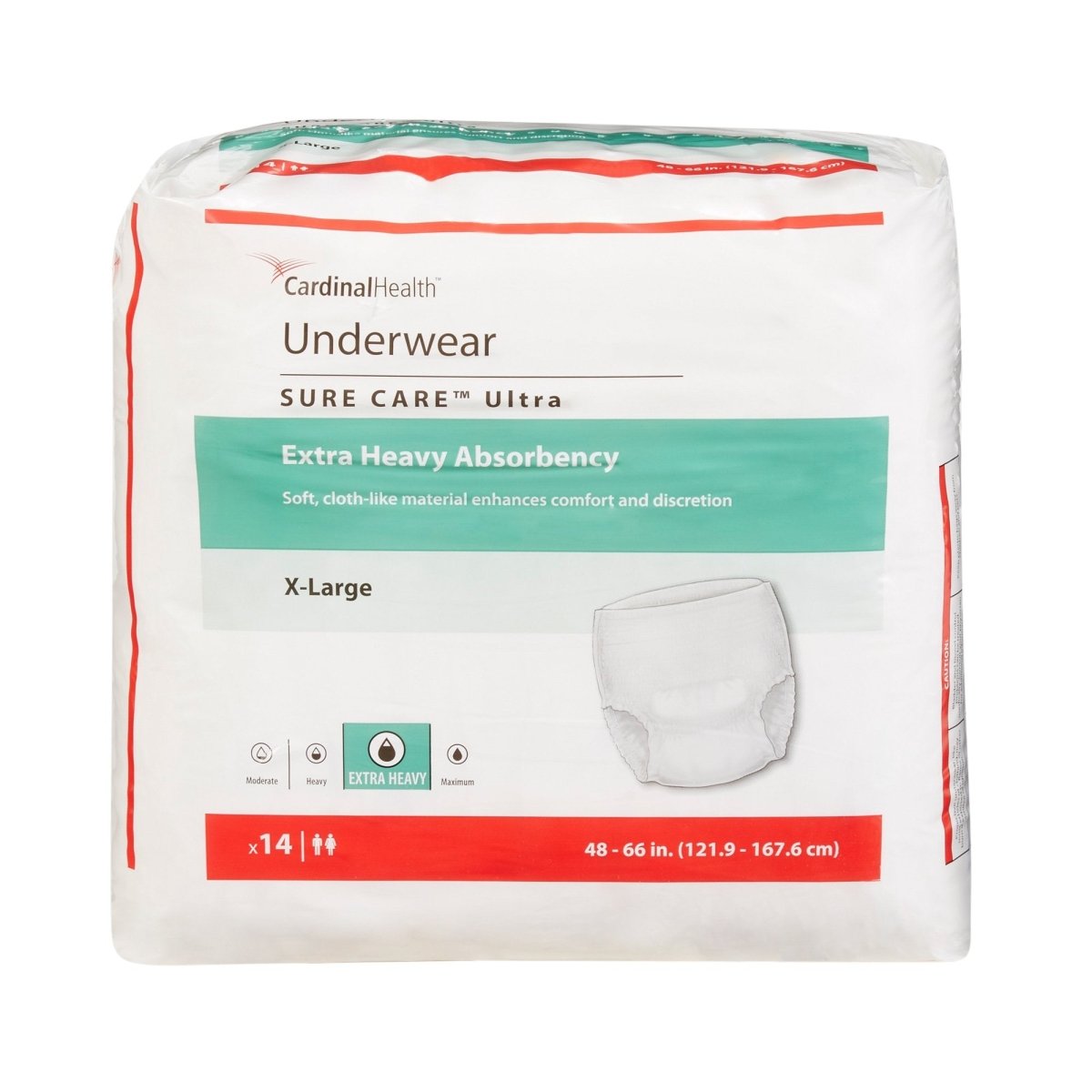 Sure Care Ultra Extra Heavy Absorbent Underwear -Unisex - 959987_CS - 1 Sure Care Ultra Extra Heavy Absorbent Underwear -Unisex - 959987_CS - 1