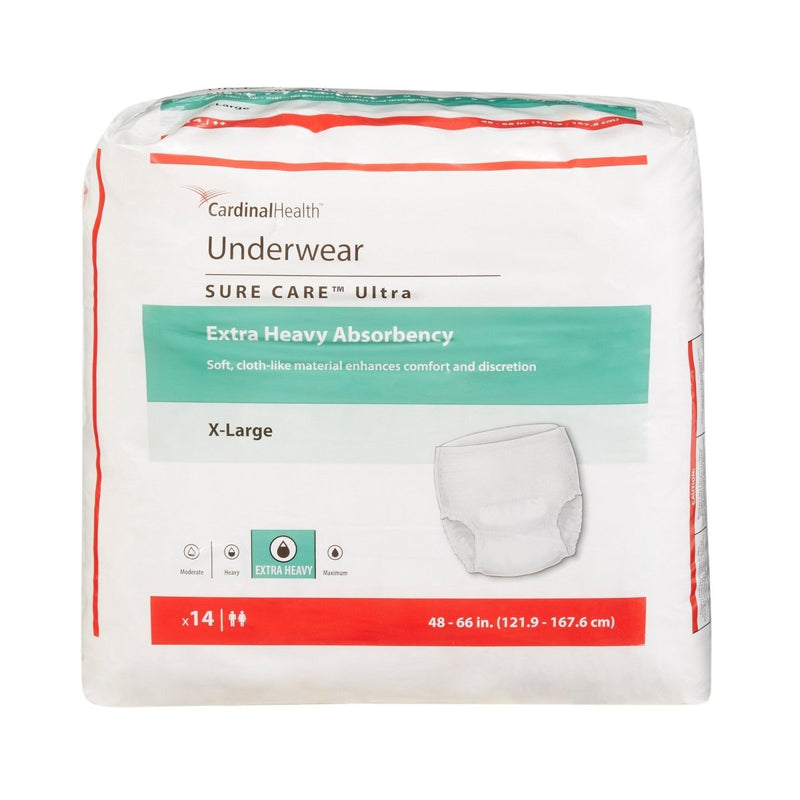 Sure Care Ultra Extra Heavy Absorbent Underwear -Unisex - 959987_CS - 1 Sure Care Ultra Extra Heavy Absorbent Underwear -Unisex - 959987_CS - 1