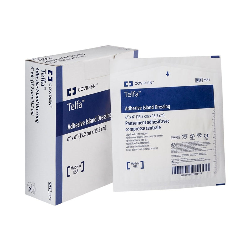 Telfa Adhesive Dressing - 459064_BX - 4 Telfa Adhesive Dressing - 459064_BX - 4