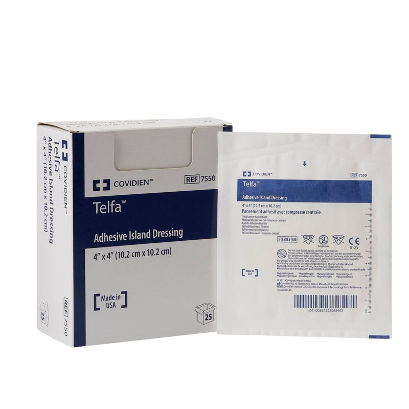 Telfa White Adhesive Dressing - 473570_BX - 2 Telfa White Adhesive Dressing - 473570_BX - 2