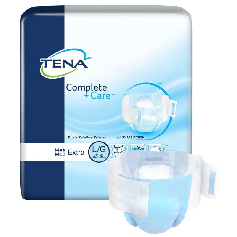 Tena Complete +Care Extra Incontinence Brief -Unisex - 1111003_BG - 2 Tena Complete +Care Extra Incontinence Brief -Unisex - 1111003_BG - 2