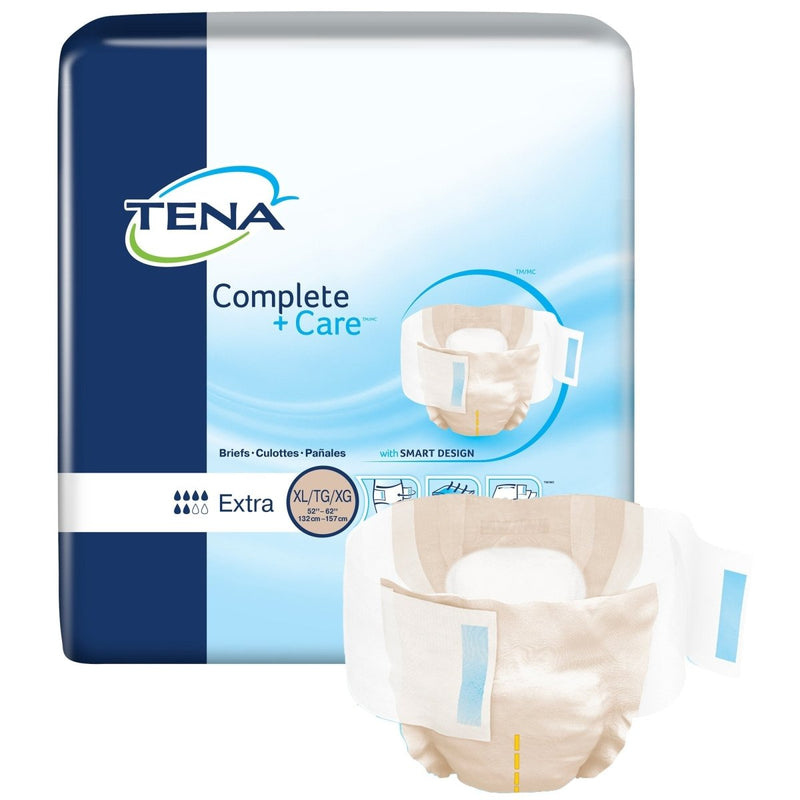 Tena Complete +Care Extra Incontinence Brief -Unisex - 1111005_BG - 3 Tena Complete +Care Extra Incontinence Brief -Unisex - 1111005_BG - 3