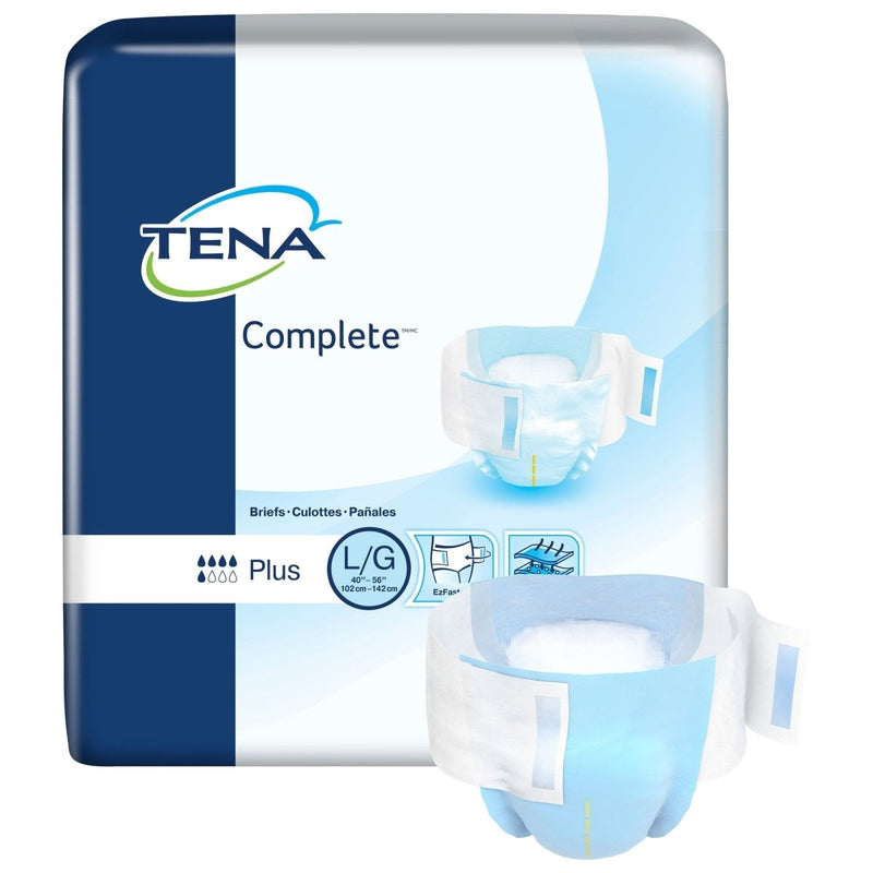 Tena Complete Plus Incontinence Brief -Unisex - 1105112_BG - 2 Tena Complete Plus Incontinence Brief -Unisex - 1105112_BG - 2