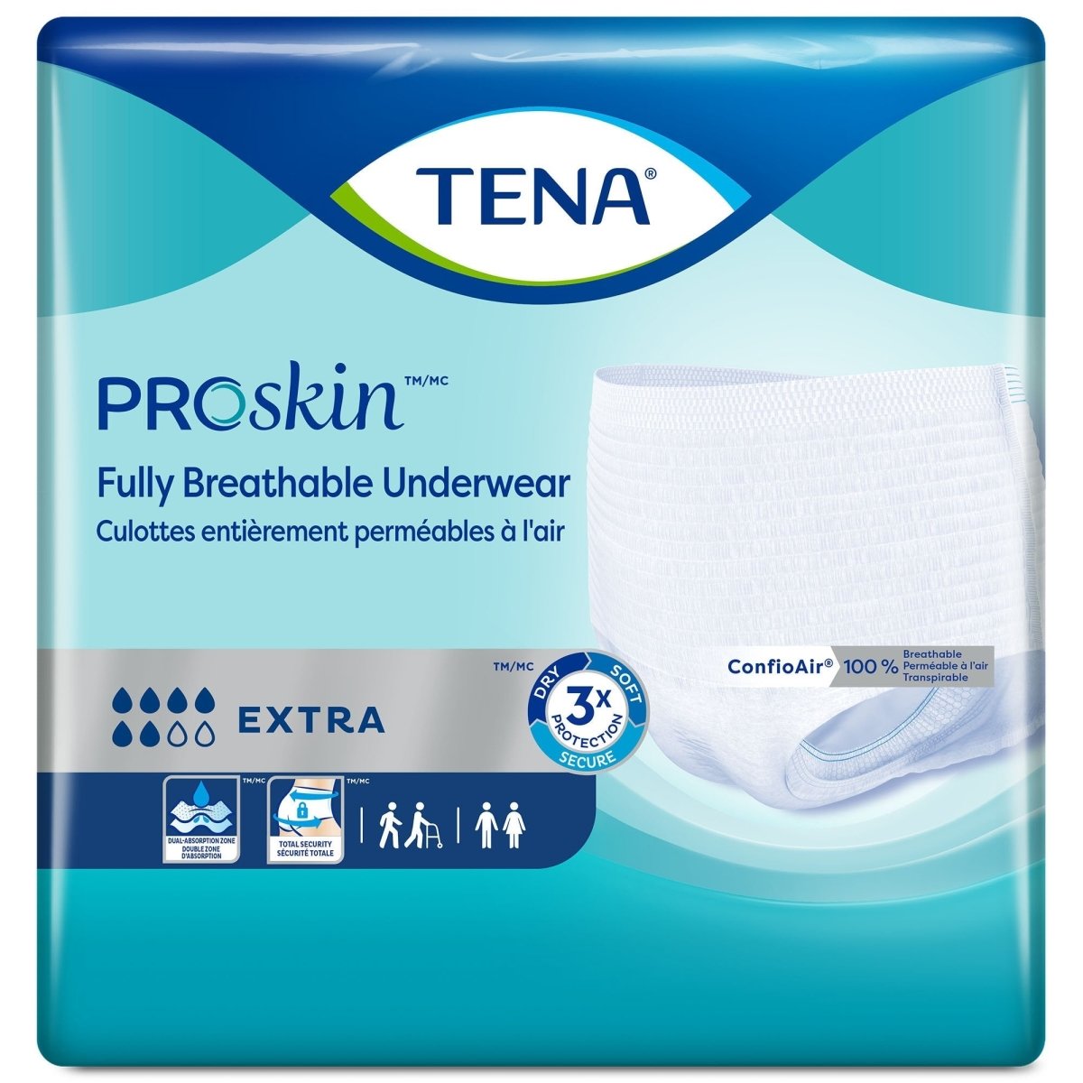 Tena Extra Absorbent Underwear -Unisex - 1117751_BG - 1 Tena Extra Absorbent Underwear -Unisex - 1117751_BG - 1
