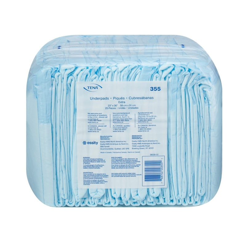 Tena Extra Protection Absorbent Underpad, 23 x 36 Inch - 465698_BG - 1 Tena Extra Protection Absorbent Underpad, 23 x 36 Inch - 465698_BG - 1