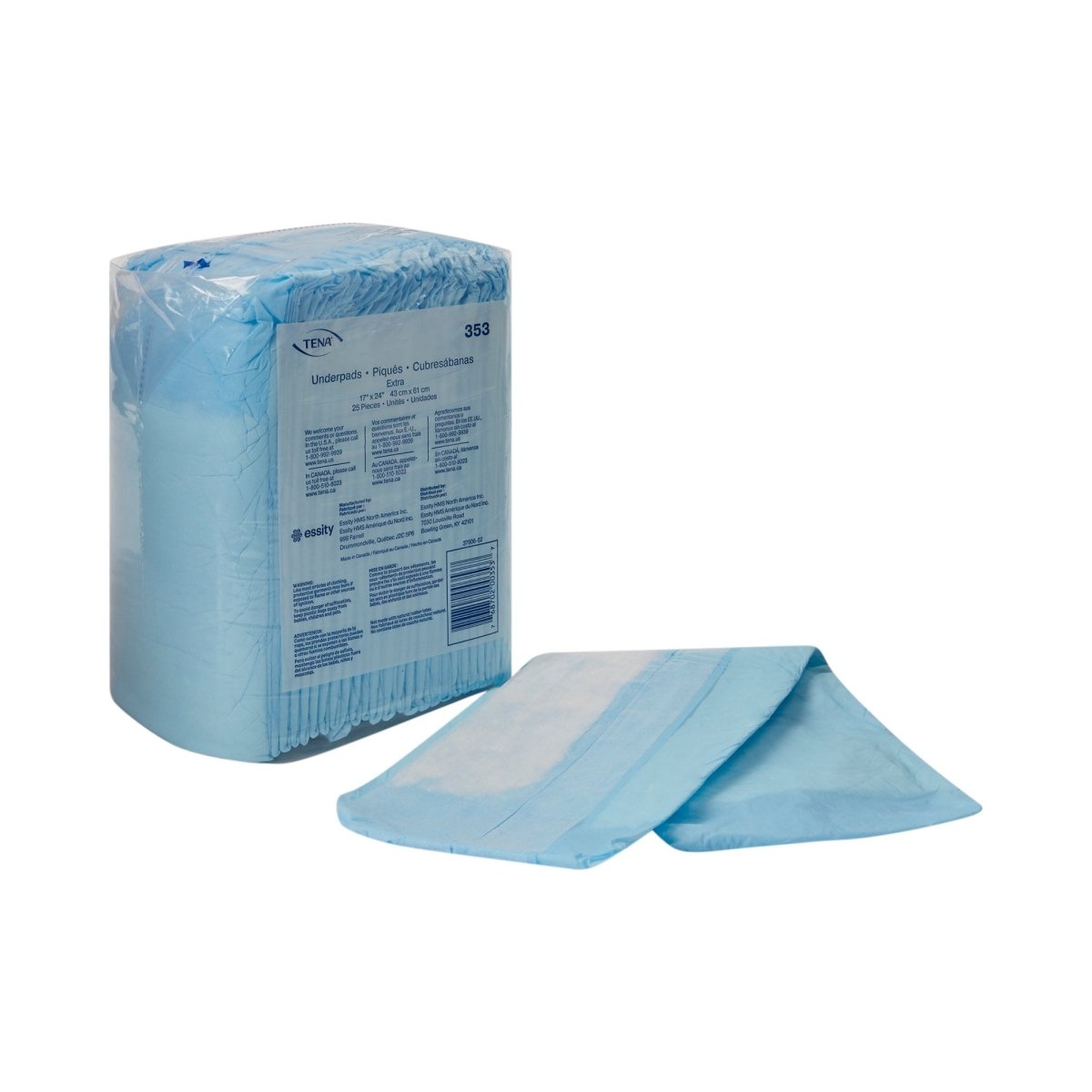 Tena Extra Underpad, 17 x 24 Inch - 450010_PK - 1 Tena Extra Underpad, 17 x 24 Inch - 450010_PK - 1