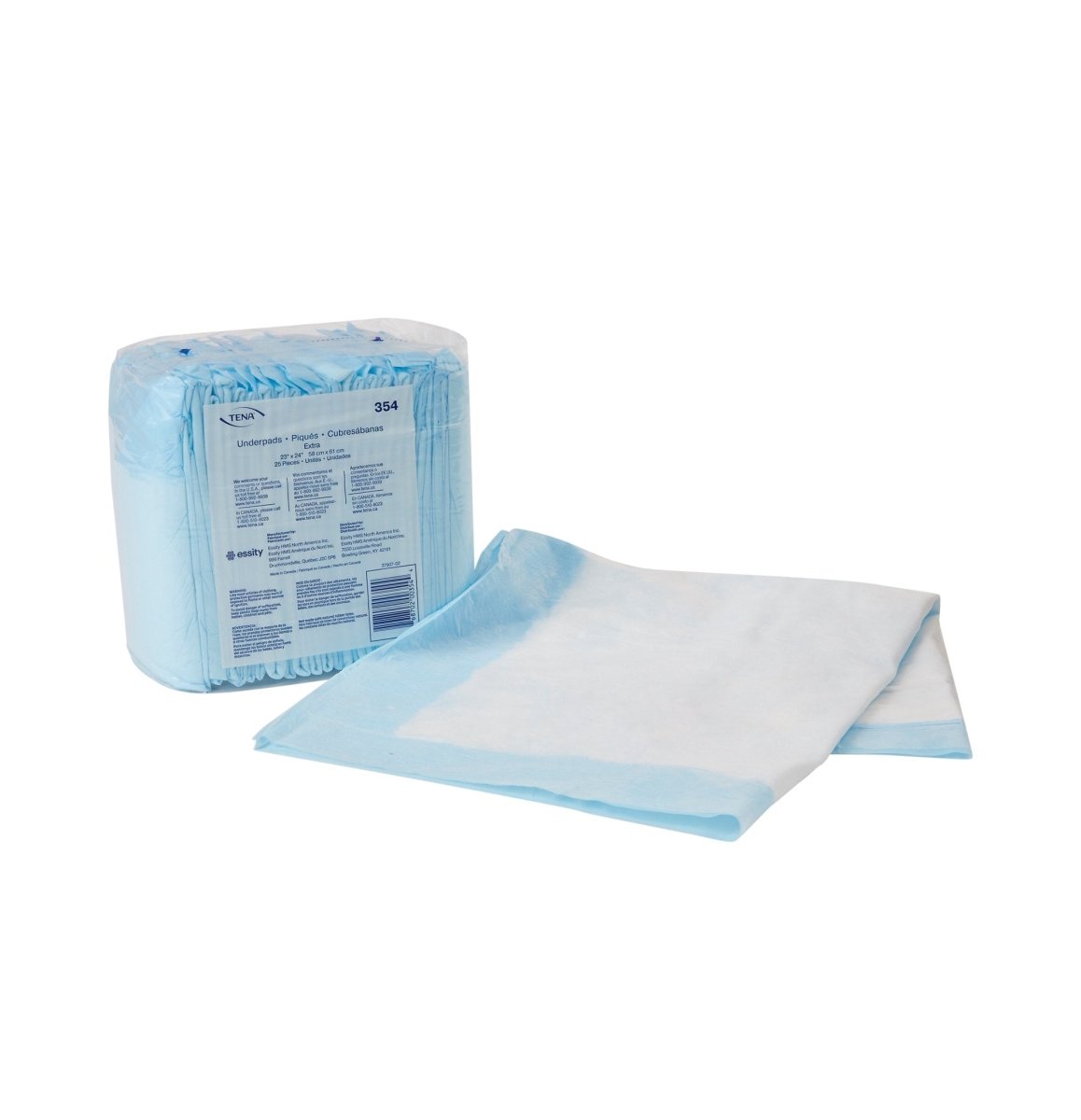 Tena Extra Underpad, 23 x 24 Inch - 780303_PK - 1 Tena Extra Underpad, 23 x 24 Inch - 780303_PK - 1