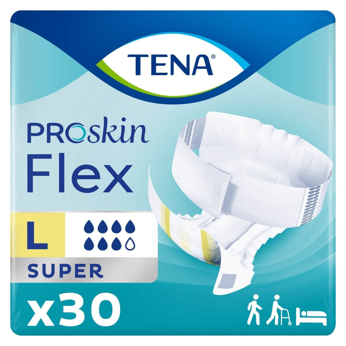 Tena Flex Super Incontinence Belted Undergarment - 718447_CS - 1 Tena Flex Super Incontinence Belted Undergarment - 718448_CS - 2
