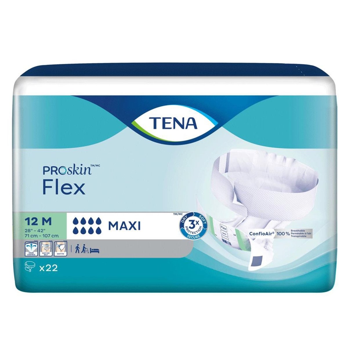 Tena Flex Super Incontinence Belted Undergarment -Unisex - 535249_BG - 1 Tena Flex Super Incontinence Belted Undergarment -Unisex - 535249_BG - 1