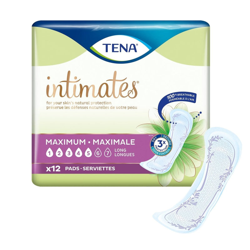 Tena Intimates Maximum Bladder Control Pad - 1131554_BG - 1 Tena Intimates Maximum Bladder Control Pad - 1131554_BG - 1