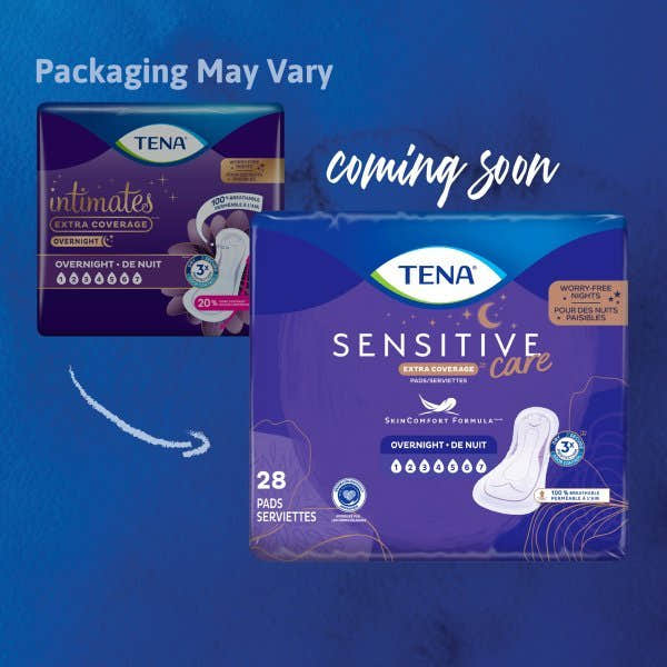 Tena Intimates Overnight Bladder Control Pads - 1009261_BG - 1 Tena Intimates Overnight Bladder Control Pads - 1009261_BG - 2