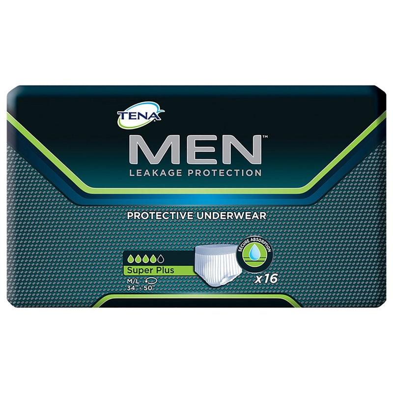 Tena Men Super Plus Absorbent Underwear -Male - 738749_BG - 1 Tena Men Super Plus Absorbent Underwear -Male - 738749_BG - 1