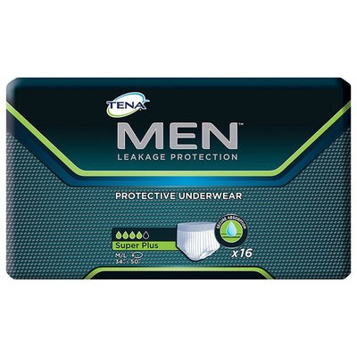 Tena Men Super Plus Absorbent Underwear -Male - 738749_BG - 1 Tena Men Super Plus Absorbent Underwear -Male - 738749_BG - 1