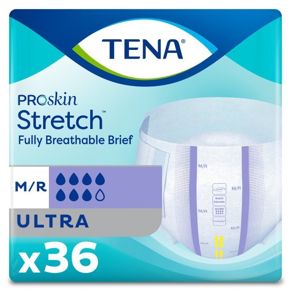 Tena ProSkin Stretch Ultra Incontinence Briefs - 709216_BG - 1 Tena ProSkin Stretch Ultra Incontinence Briefs - 709216_BG - 1
