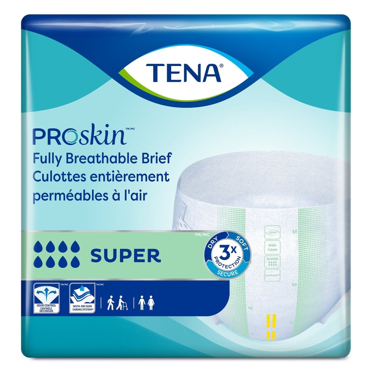 Tena ProSkin Super Incontinence Briefs - 362657_BG - 1 Tena ProSkin Super Incontinence Briefs - 362657_BG - 1