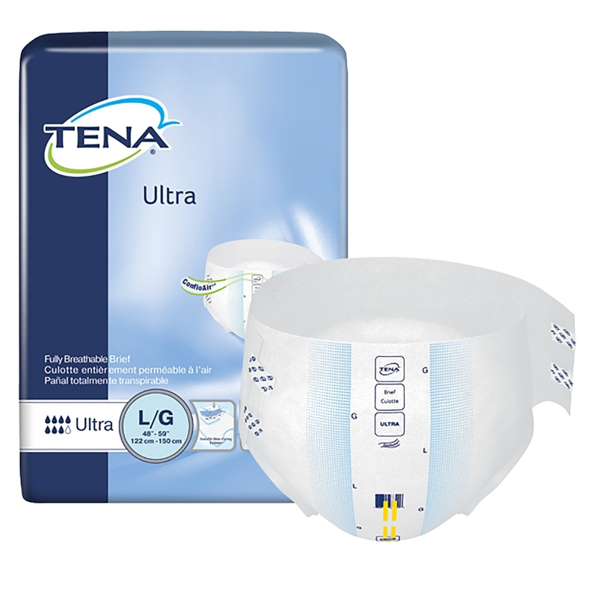 Tena Ultra Incontinence Brief -Unisex - 321487_BG - 1 Tena Ultra Incontinence Brief -Unisex - 321487_BG - 1