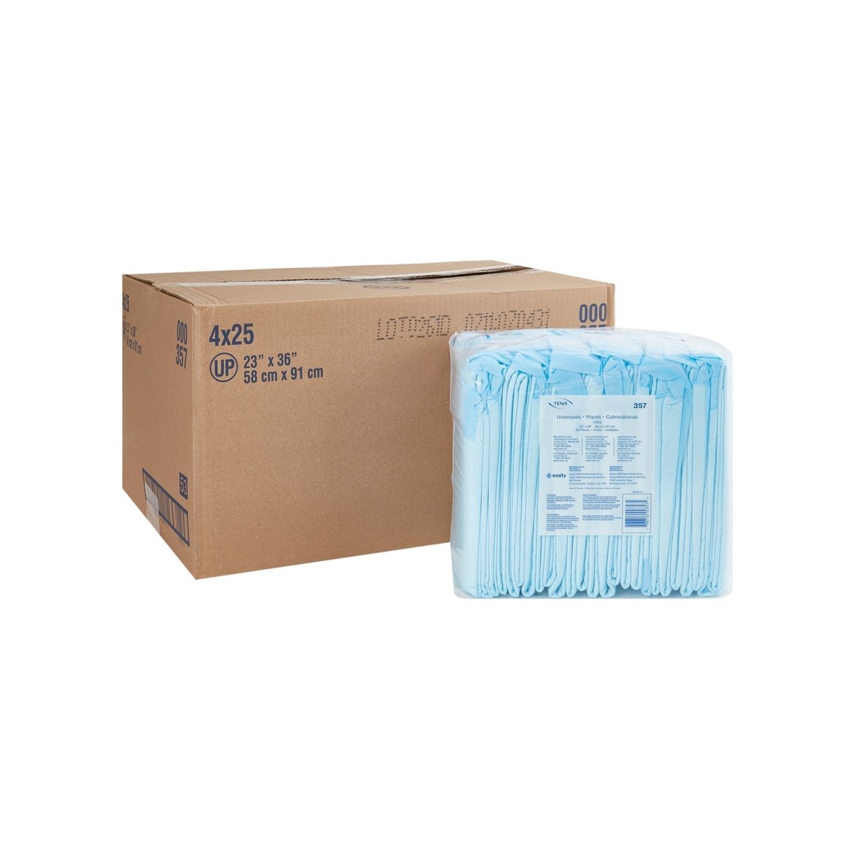 Tena Ultra Underpad, 23 x 36 Inch - 287092_CS - 1 Tena Ultra Underpad, 23 x 36 Inch - 287092_CS - 1