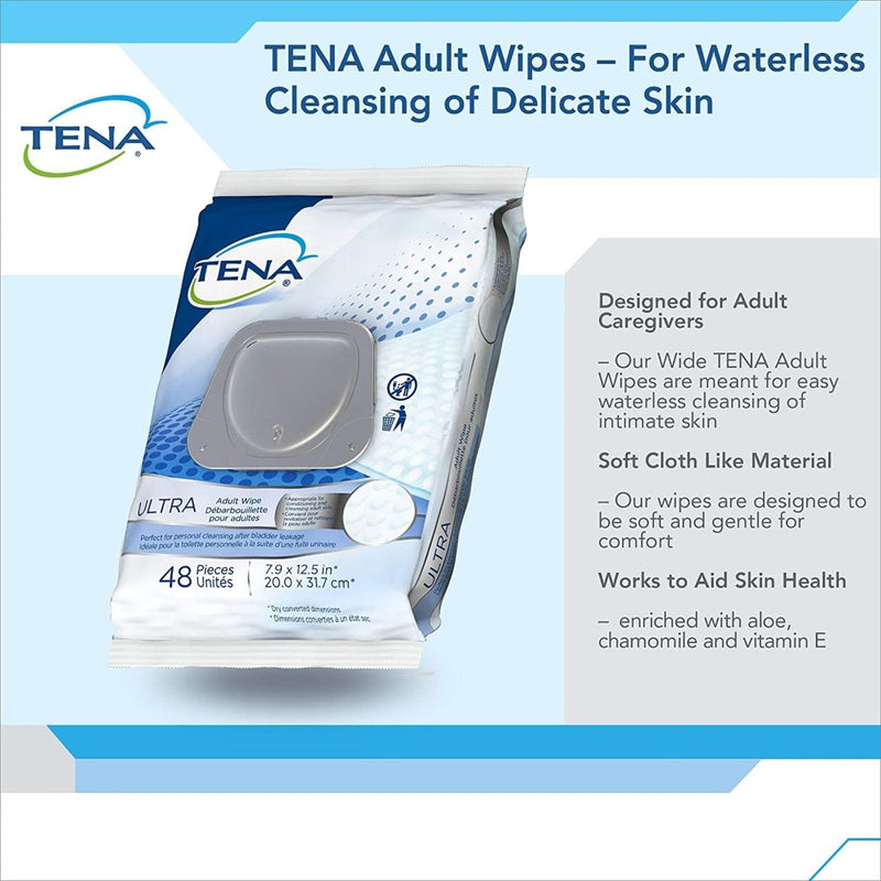 Tena UltraFlush Flushable Personal Wipes - 931638_CS - 2 Tena UltraFlush Flushable Personal Wipes - 931638_CS - 2