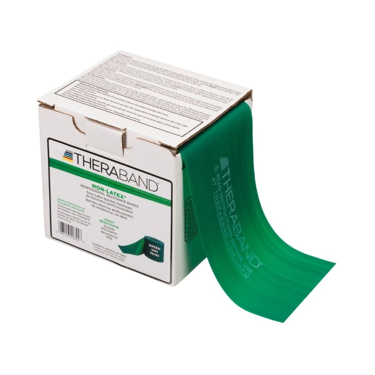 TheraBand Exercise Resistance Band, Green, 4 Inch x 25 Yard, Level 3 Resistance - 478712_EA - 1 TheraBand Exercise Resistance Band, Green, 4 Inch x 25 Yard, Level 3 Resistance - 478712_EA - 1
