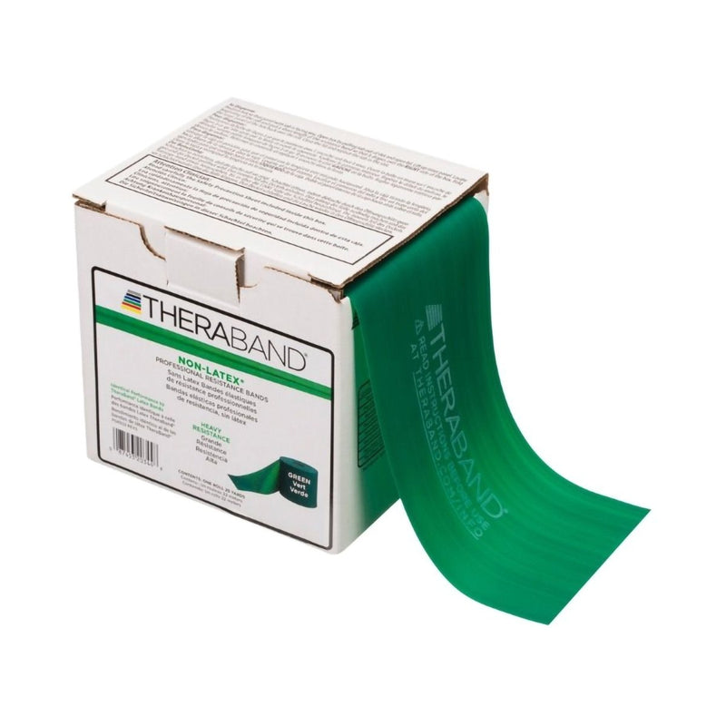 TheraBand Exercise Resistance Band, Green, 4 Inch x 25 Yard, Level 3 Resistance - 478712_EA - 1 TheraBand Exercise Resistance Band, Green, 4 Inch x 25 Yard, Level 3 Resistance - 478712_EA - 1