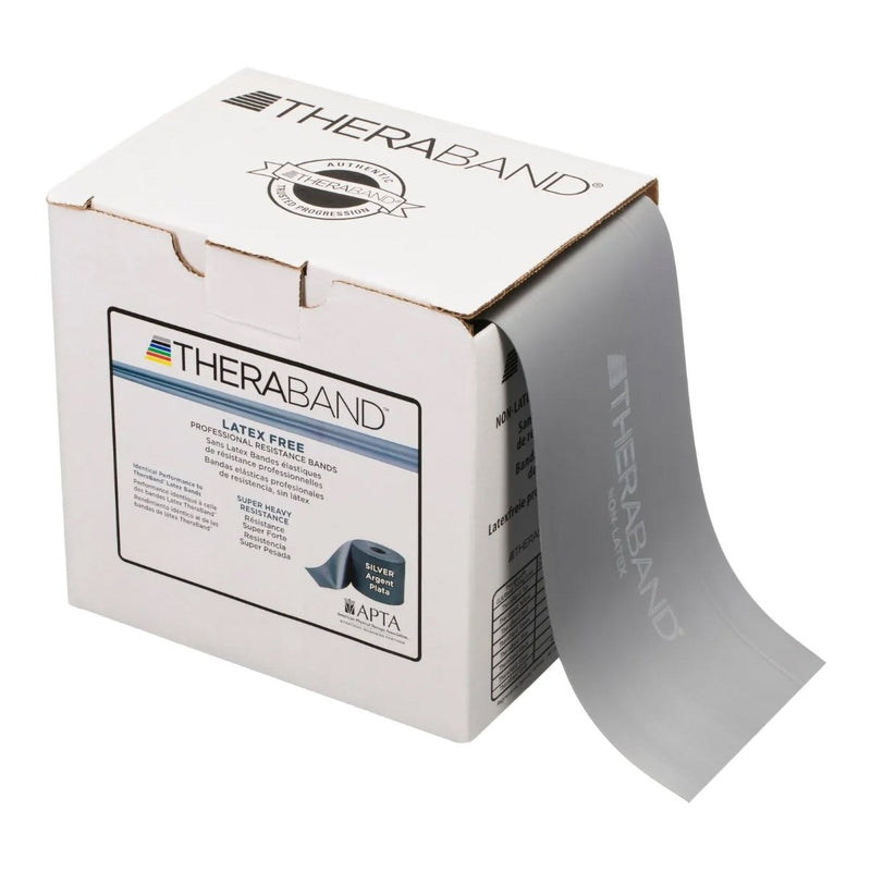 TheraBand Exercise Resistance Band, Silver, 6 Inch x 50 Yard - 193771_RL - 1 TheraBand Exercise Resistance Band, Silver, 6 Inch x 50 Yard - 193771_RL - 1
