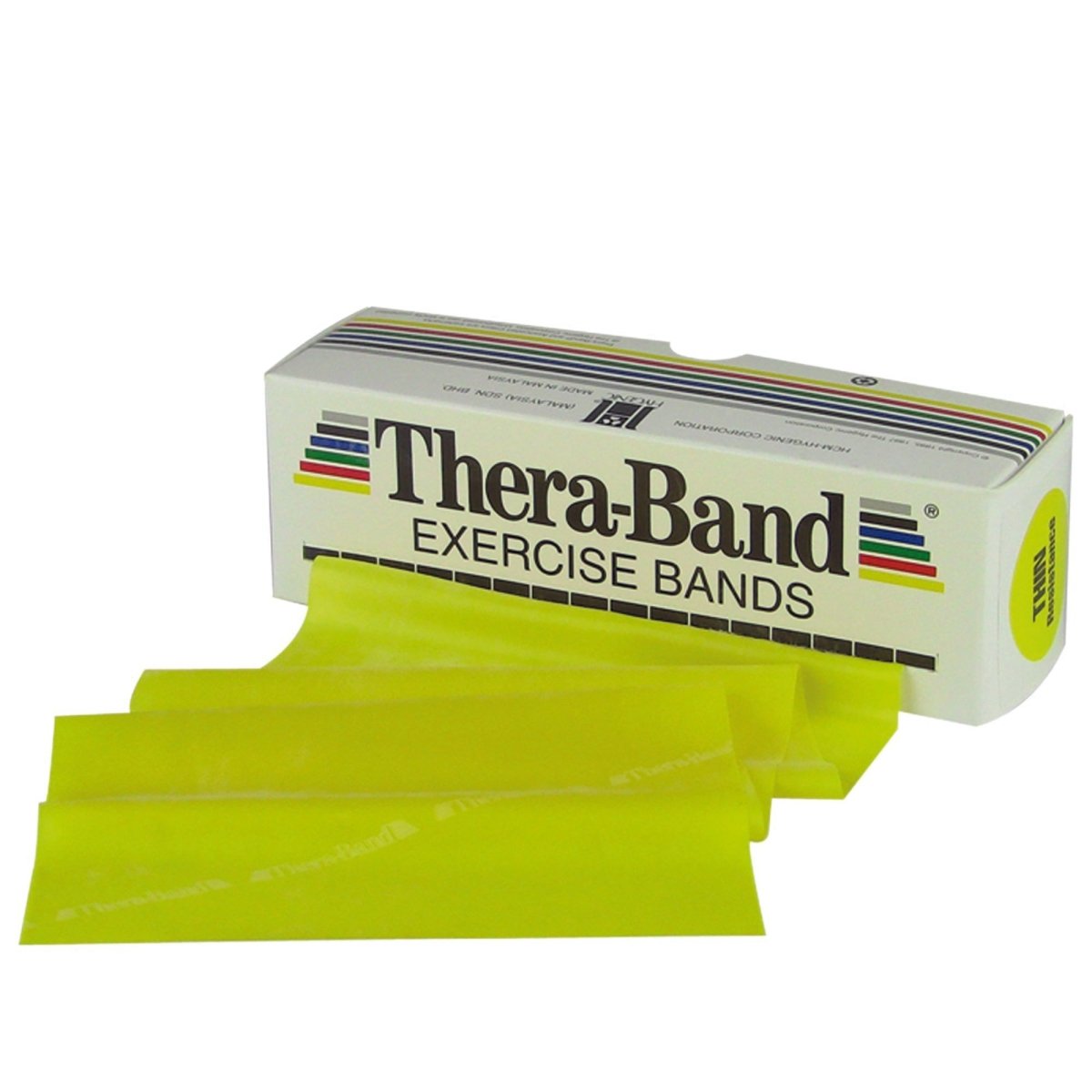 TheraBand Exercise Resistance Band, Yellow, 5 Inch x 6 Yard - 304468_EA - 1 TheraBand Exercise Resistance Band, Yellow, 5 Inch x 6 Yard - 304468_EA - 1